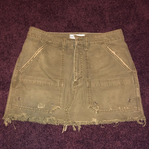 Denim Mini Skirt - Picture 3 of 4